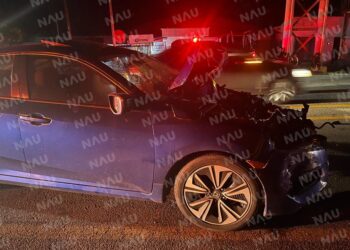 Solo daños deja accidente