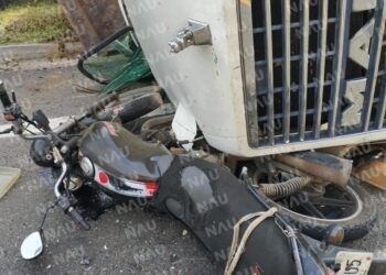 Motociclista volvió a nacer