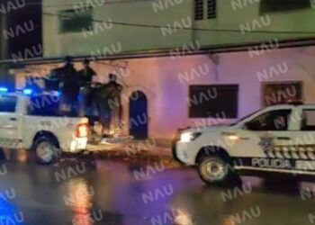 El sietillo dispara contra otra persona