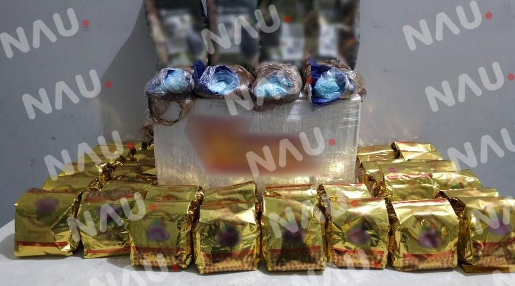 Aseguran más de 500 kilogramos de metanfetamina