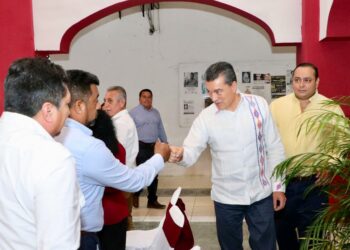 Desde Pichucalco, Rutilio Escandón pidió reforzar medidas preventivas ante continuidad de lluvias