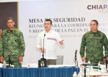 Desde Palenque, Rutilio Escandón pidió no bajar la guardia y reforzar medidas preventivas por lluvias