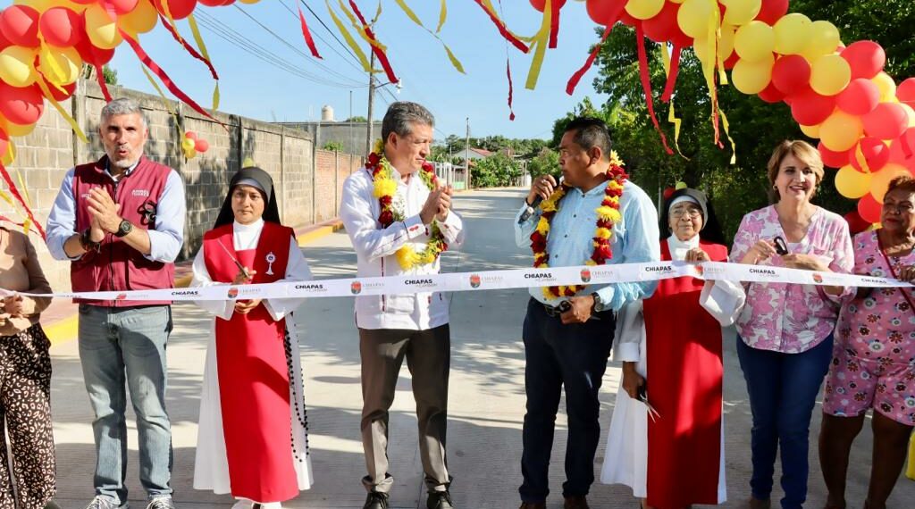Rutilio Escandón inaugura el Mercado Público de Mazatán