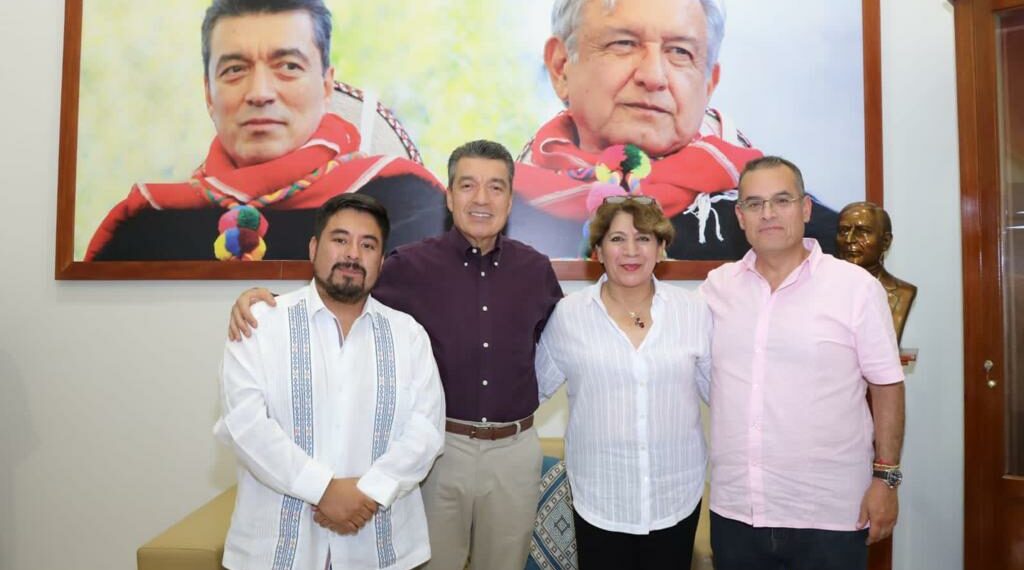 Se reúne Rutilio Escandón con la gobernadora electa de Edomex, Delfina Gómez