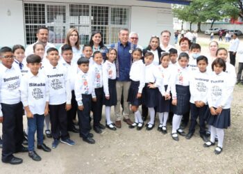 Rutilio Escandón inaugura el Ciclo Escolar 2023-2024 desde la Escuela Primaria “Plan de Ayala”, en Tuxtla Gutiérrez