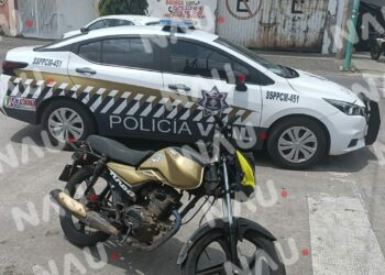 Menor quedó lesionado al ser atropellado por motociclista