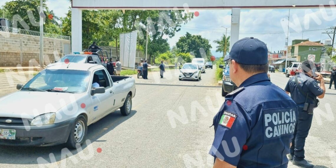 Realiza SSyPC operativo de seguridad vial en Huixtla