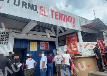 Muere cargador en el bar ” El Cangrejito Playero” del centro de Tapachula