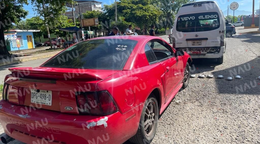 Dos unidades chocaron por alcance en diferentes sectores de la ciudad