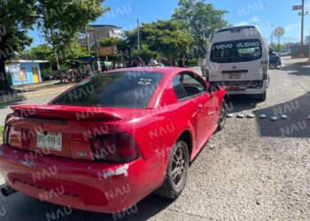 Dos unidades chocaron por alcance en diferentes sectores de la ciudad