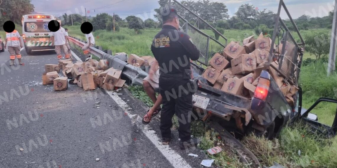 Se salió de la carretera