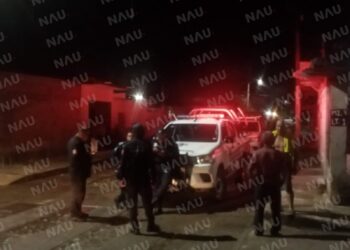 Bala perdida hiere a menor que estaba fuera de su casa