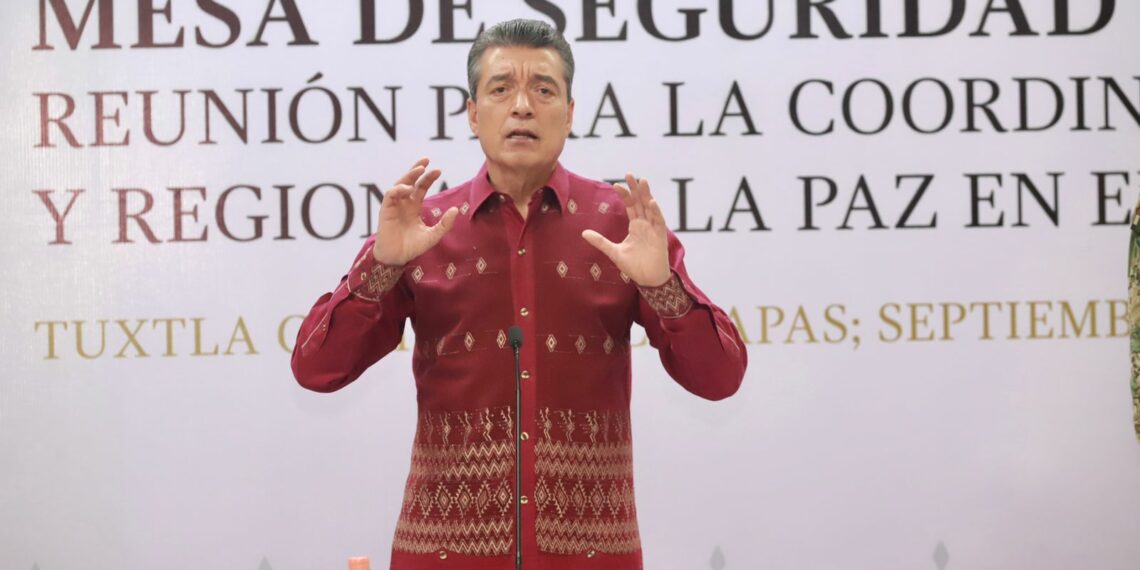 Desde la Mesa de Seguridad, pide Rutilio Escandón extremar precauciones ante continuidad de lluvias