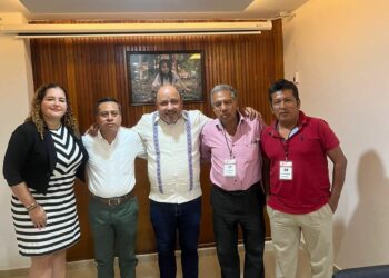 Isaías Verdugo Roblero, presidente Municipal, continúa con su labor de gestión en materia de Infraestructura