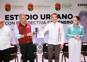 Rutilio Escandón asiste a presentación del Estudio Urbano con Perspectiva de Género