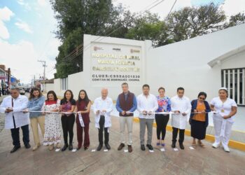 Inaugura Rutilio Escandón reconversión del Hospital General “María Ignacia Gandulfo”, en Comitán
