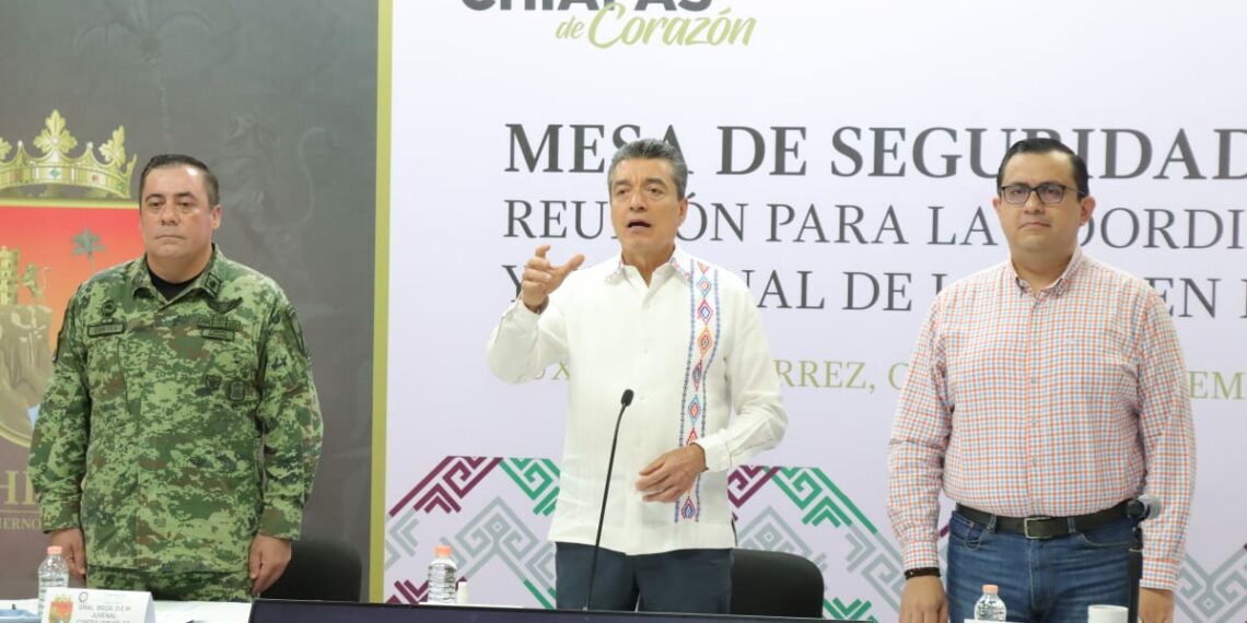 Desde la Mesa de Seguridad, exhorta Rutilio Escandón a sumarse al combate del dengue, zika y chikungunya