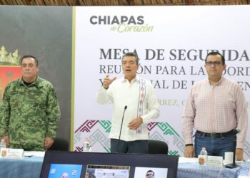 Desde la Mesa de Seguridad, exhorta Rutilio Escandón a sumarse al combate del dengue, zika y chikungunya