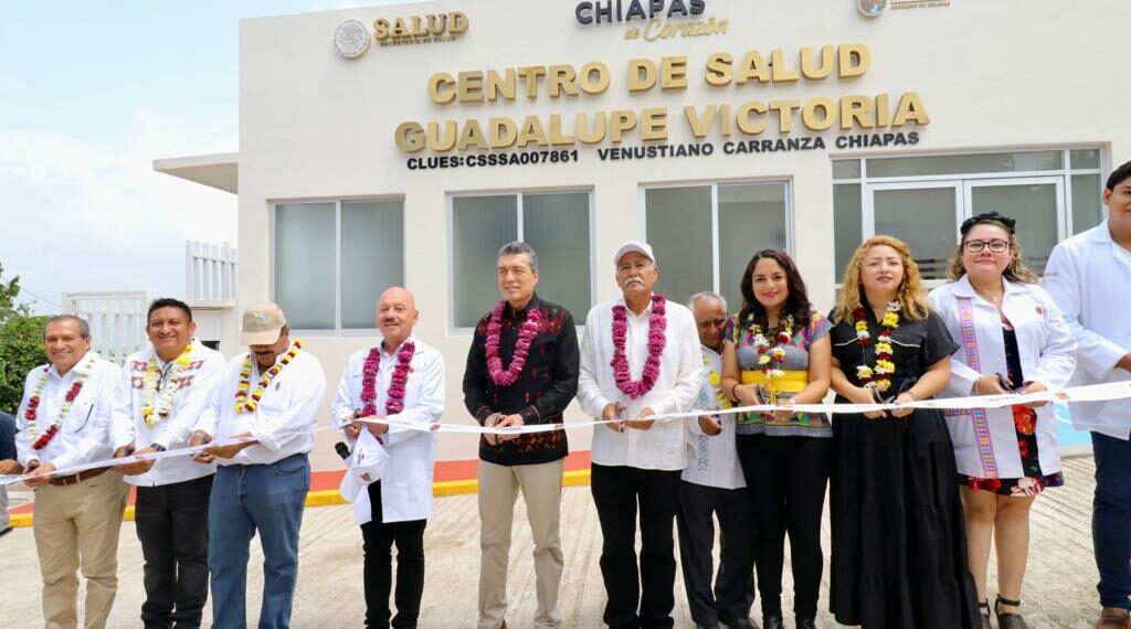 Rutilio Escandón inaugura reconversión del Centro de Salud Guadalupe Victoria, en Venustiano Carranza