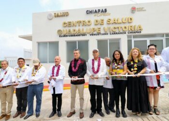 Rutilio Escandón inaugura reconversión del Centro de Salud Guadalupe Victoria, en Venustiano Carranza