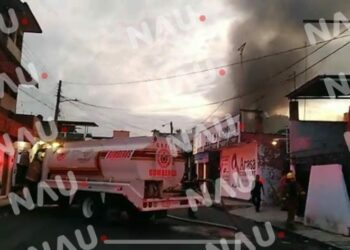 Se incendia una casa en la colonia Centro