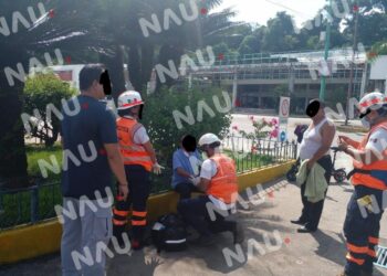 Se lesionó al chocar contra la guarnición “Vídeo”