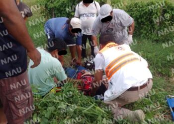 Dos lesionados deja accidente en Mapastepec