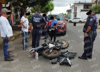 Atiende SAE a varias personas en cinco reportes de accidentes en Tapachula