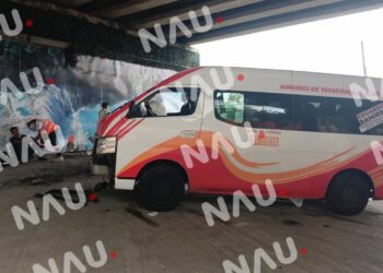 4 lesionados deja accidente