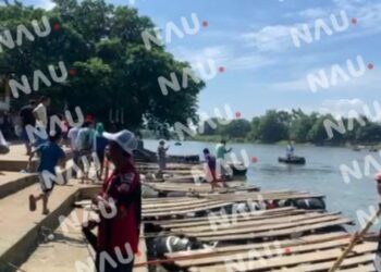 Cuerpo humano embolsado salió del lado guatemalteco