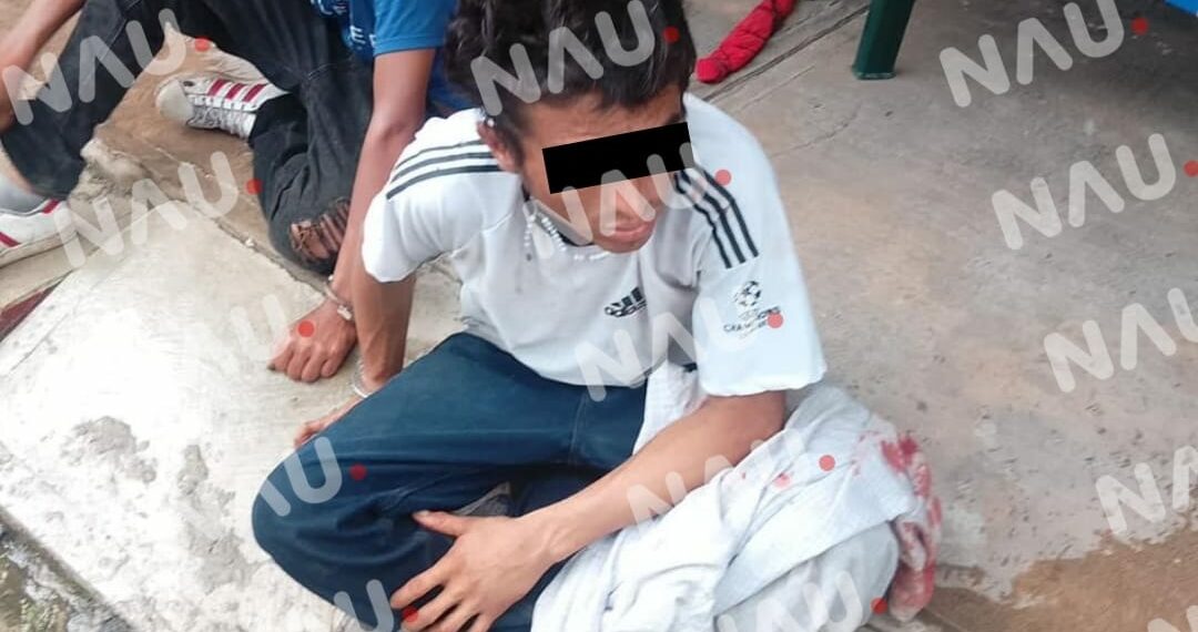 “Vídeos” Detienen a dos sujetos presuntos cantoneros