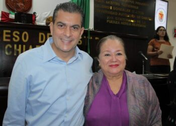 Reeligen a Sonia Catalina Álvarez y Yamil Melgar Bravo como presidentes de la Mesa Directiva y JUCOPO del Congreso de Chiapas
