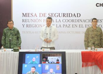 Exhorta Rutilio Escandón a extremar precauciones y alejarse de zonas de riesgo por lluvias