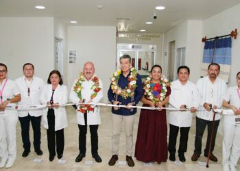 Hospital General de Reforma ya cuenta con Unidad de Terapia Intensiva; la inaugura Rutilio Escandón