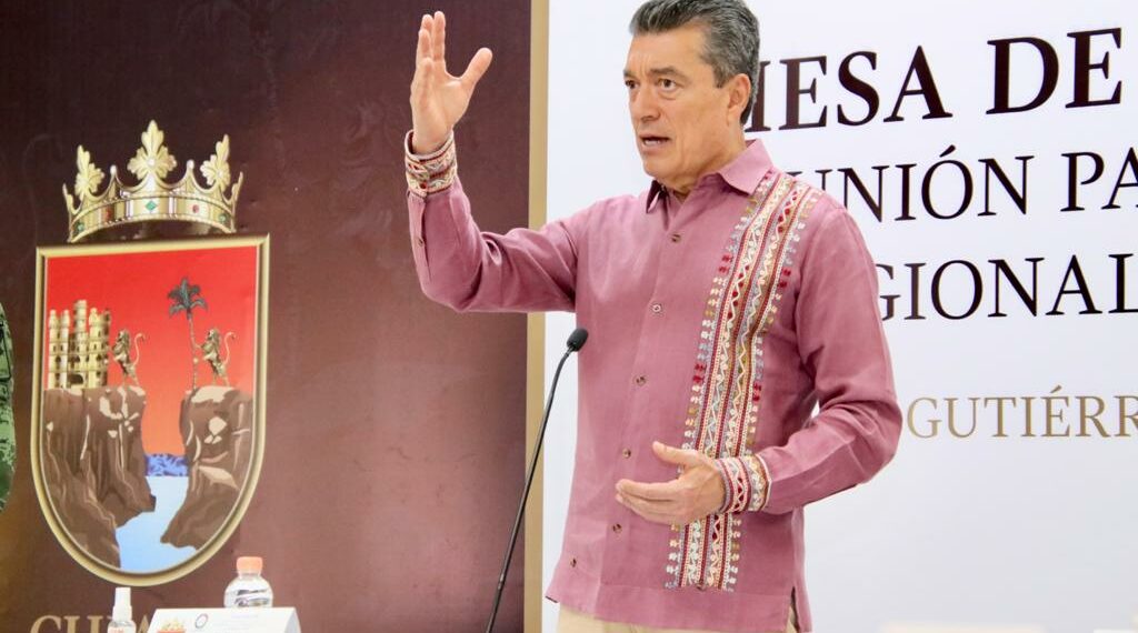 Expresa Rutilio Escandón solidaridad y apoyo de Chiapas al pueblo de Guerrero afectado por huracán Otis