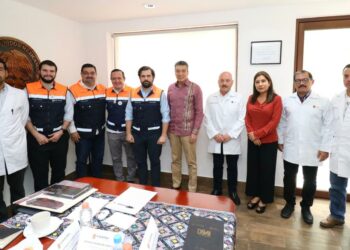 Rutilio Escandón y Alejandro Svarch concretan acciones para el funcionamiento del IMSS Bienestar en Chiapas