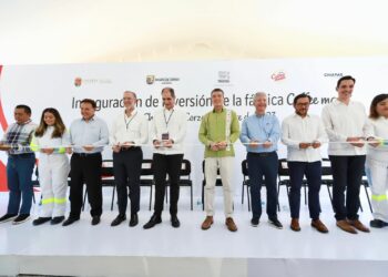 En Chiapa de Corzo, Rutilio Escandón y Fausto Costa inauguran expansión de la Fábrica Coffee Mate Chiapas