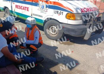 Repartidor de tortillas resultó con lesiones