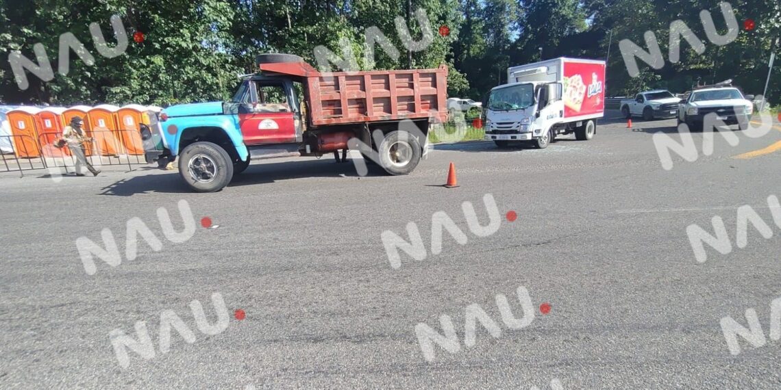 Solo daños deja accidente