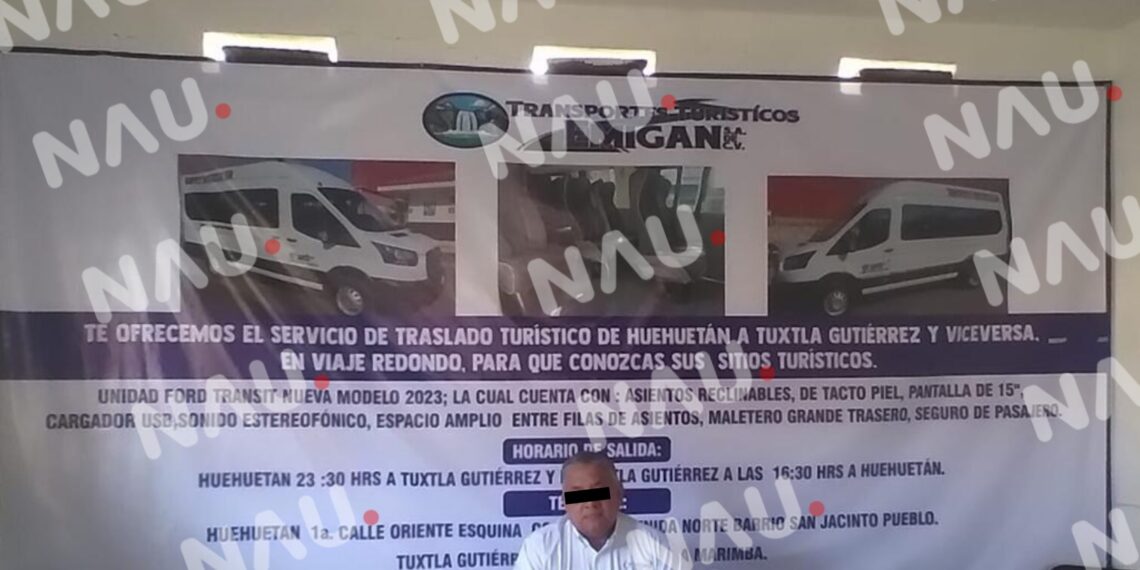 Pirata la empresa que ofrece servicio de pasaje de Huehuetán a Tuxtla Gutiérrez y viceversa