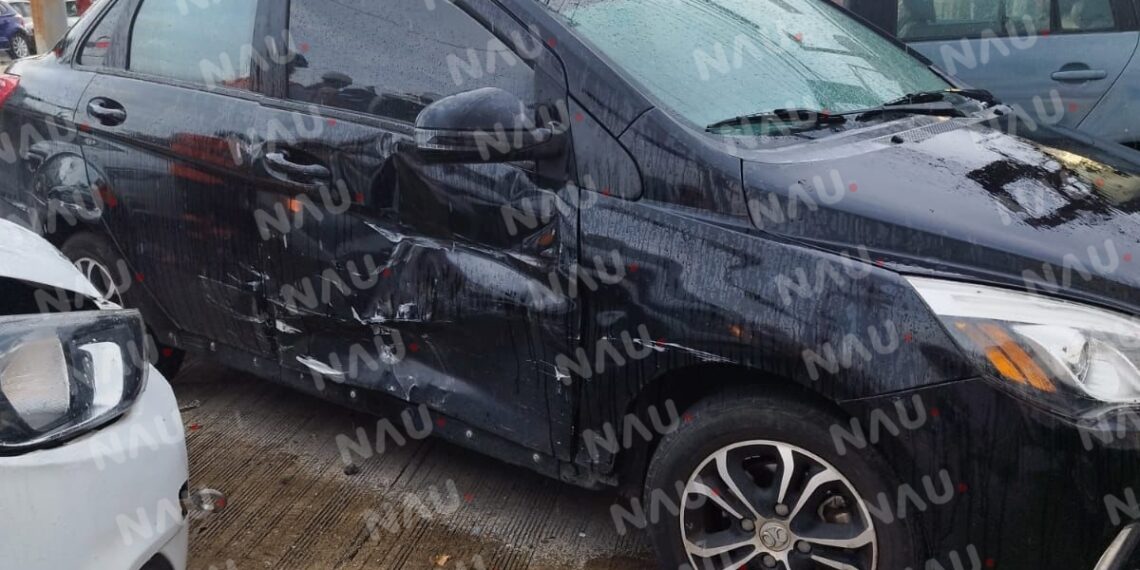 Dos lesionados deja accidente