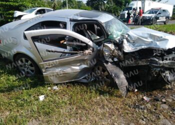 4 lesionados deja accidente