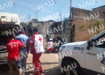 Dos personas resultaron con quemaduras de segundo grado al recibir una descarga eléctrica