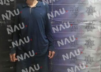 El presunto vendedor de marihuana fue detenido por elementos de la Policía Municipal