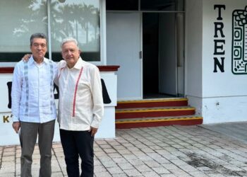 Reconoce Rutilio Escandón visión del presidente AMLO por consolidar el Tren Maya