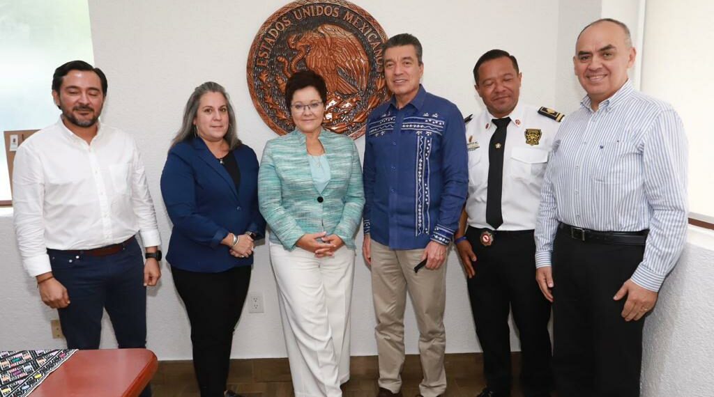 Rutilio Escandón se reúne con administradora de Incendios de la Agencia Federal de Emergencias de EUA