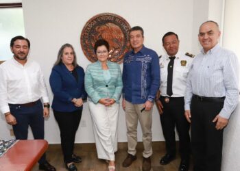 Rutilio Escandón se reúne con administradora de Incendios de la Agencia Federal de Emergencias de EUA