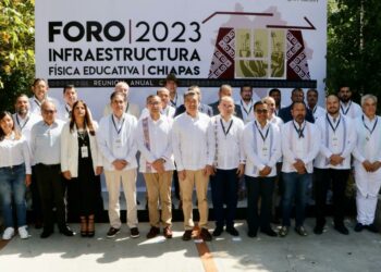 Rutilio Escandón inauguró el Foro Nacional de Infraestructura Física Educativa 2023