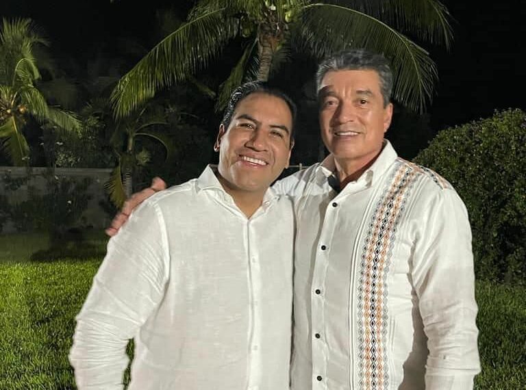 Eduardo Ramírez se reúne con Rutilio Escandón
