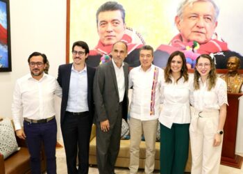 Se reúne Rutilio Escandón con director de Kellanova Latinoamérica, Roberto Vázquez